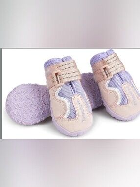Truelove Dog 🐶 Boots, Waterproof  Reflective Straps for Paw Protector Size 8